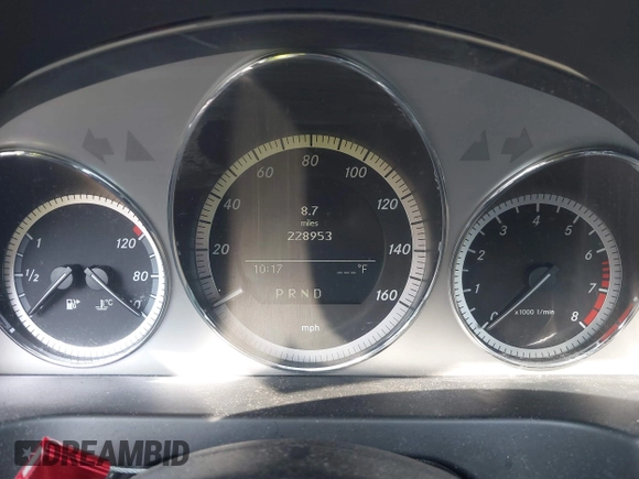 2009 Mercedes-Benz C 300 Sport with VIN WDDGF81X09F250443, listed as a IAAI auction lot 42448866 with 228,953 mi miles and . Bid and sale history available at DreamBid. Image 7.