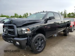 2017 Ram 2500 Big Horn with VIN 3C6UR5MJ1HG501534, listed as a Copart auction lot 53755774 with 218,610 mi miles and Salvage title. Bid and sale history available at DreamBid. Image 1.
