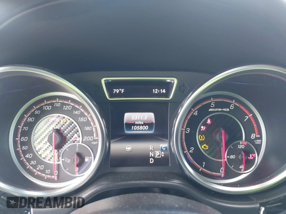 2016 Mercedes-Benz GLE 63 S AMG with VIN 4JGDA7FBXGA665133, listed as a IAAI auction lot 41634945 with 105,800 mi miles and . Bid and sale history available at DreamBid. Image 7.