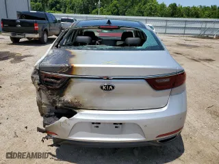 2017 Kia Cadenza Technology with VIN KNALC4J17H5091928, listed as a Copart auction lot 57755034 with 114,134 mi miles and Salvage Title. Bid and sale history available at carsss.com. Image 6.