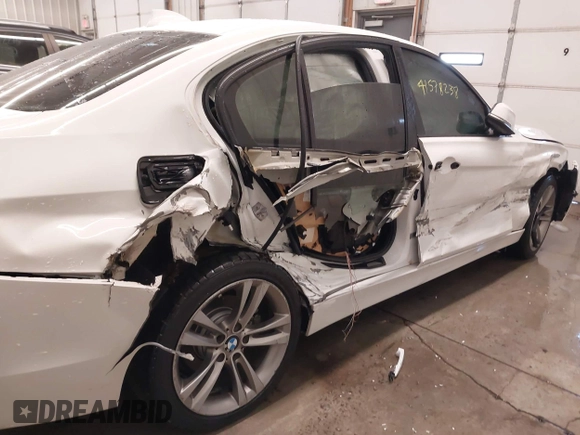 2016 BMW 3 Series 328i with VIN WBA8E9G5XGNT85247, listed as a IAAI auction lot 41578238 with 64,951 mi miles. Bid and sale history available at carsss.com. Image 17.
