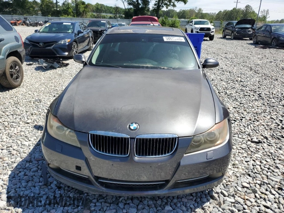 2007 BMW 3 Series 335i z VIN WBAVB73577VF52592, wystawiony jako Copart lot #58033005 z przebiegiem Nie podano mil oraz Czysty tytuł • Clean title. Historia ofert i sprzedaży dostępna na DreamBid. Obrazek 5.