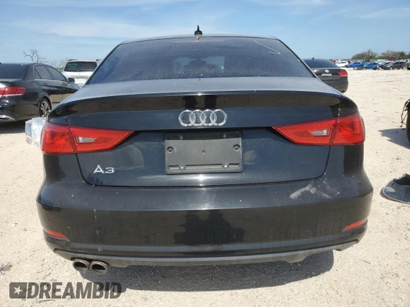 2015 Audi A3 1.8T Premium with VIN WAUACGFF3F1005693, listed as a Copart auction lot 53287873 with 129,942 mi miles. Bid and sale history available at carsss.com. Image 6.