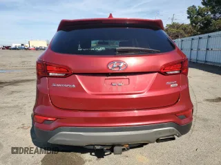 2017 Hyundai Santa Fe 2.4L z VIN 5XYZTDLB4HG392179, wystawiony jako Copart lot #44634085 z przebiegiem Nie podano mil oraz Czysty tytuł • Clean title. Historia ofert i sprzedaży dostępna na DreamBid. Obrazek 6.