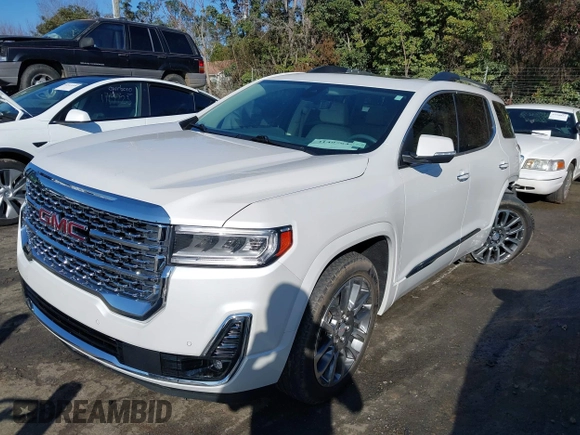 2021 GMC Acadia Denali with VIN 1GKKNPLS2MZ101739, listed as a IAAI auction lot 41497644 with 45,862 mi miles and . Bid and sale history available at carsss.com. Image 17.