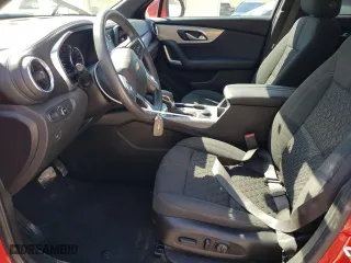 2021 Chevrolet Blazer LT with VIN 3GNKBCRS2MS553795, listed as a Copart auction lot 48702125 with 45,699 mi miles and Salvage Title. Bid and sale history available at carsss.com. Image 7.