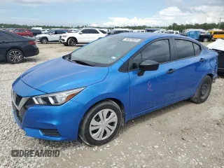 2020 Nissan Versa S with VIN 3N1CN8DV1LL903884, listed as a Copart auction lot 50428835 with 70,392 mi miles and Salvage Title. Bid and sale history available at carsss.com. Image 1.