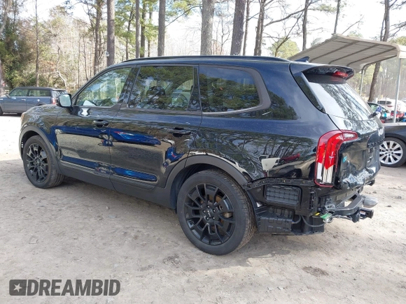 2022 Kia Telluride SX z VIN 5XYP5DHC7NG296481, wystawiony jako IAAI lot #41759359 z przebiegiem 46 857 mil mil oraz . Historia ofert i sprzedaży dostępna na DreamBid. Obrazek 3.