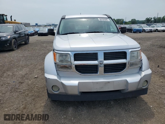 2009 Dodge Nitro SLT with VIN 1D8GU58K09W522094, listed as a Copart auction lot 59765505 with 286,034 mi miles and Salvage title. Bid and sale history available at DreamBid. Image 5.