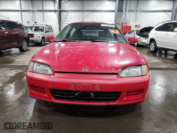 1995 Honda Civic z VIN 2HGEH3382SH523067, wystawiony jako Copart lot #57916325 z przebiegiem 254 937 mil mil oraz Czysty tytuł • Clean title. Historia ofert i sprzedaży dostępna na DreamBid. Obrazek 5.