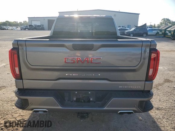 2022 GMC Sierra 1500 Limited Denali with VIN 1GTU9FEL2NZ144889, listed as a Copart auction lot 67673524 with 61,430 mi miles and Salvage Title. Bid and sale history available at carsss.com. Image 6.