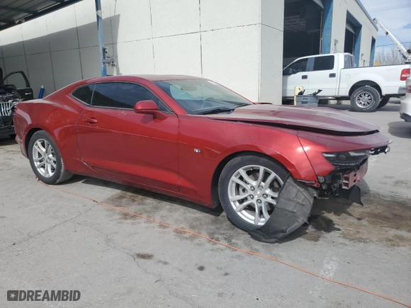 2021 Chevrolet Camaro 1LS with VIN 1G1FB1RXXM0139822, listed as a Copart auction lot 45227395 with 31,944 mi miles and Salvage Title. Bid and sale history available at carsss.com. Image 4.