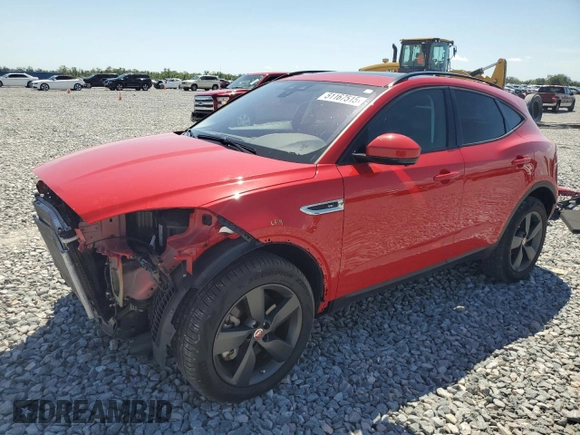 2020 Jaguar E-Pace SE z VIN SADFP2FX0L1Z86462, wystawiony jako Copart lot #51167515 z przebiegiem 31 482 mil mil oraz Nie do naprawy. Historia ofert i sprzedaży dostępna na DreamBid. Obrazek 1.