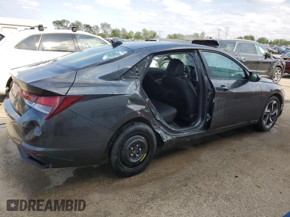 2023 Hyundai Elantra SEL z VIN 5NPLS4AG6PH113264, wystawiony jako Copart lot #56045275 z przebiegiem 32 134 mil mil oraz Szkoda całkowita • Salvage title. Historia ofert i sprzedaży dostępna na DreamBid. Obrazek 3.