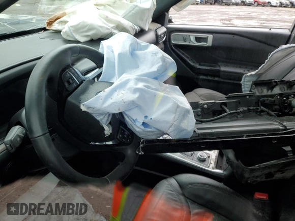 2023 Ford Explorer Platinum with VIN 1FM5K8HC2PGA85482, listed as a Copart auction lot 87927535 with Not provided miles and Salvage title. Bid and sale history available at DreamBid. Image 8.