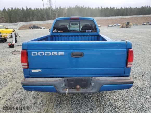 1998 Dodge Dakota SLT with VIN 1B7FL26X0WS745765, listed as a Copart auction lot 48497125 with 174,162 mi miles and Salvage Title. Bid and sale history available at carsss.com. Image 6.