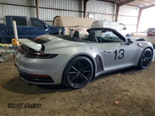 2021 Porsche 911 Carrera with VIN WP0CA2A91MS239392, listed as a Copart auction lot 41788005 with 60,446 mi miles and Salvage title. Bid and sale history available at DreamBid. Image 3.