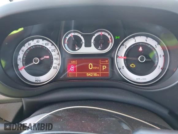 2015 FIAT 500L Urbana Trekking with VIN ZFBCFADH8FZ034079, listed as a IAAI auction lot 42437851 with 54,216 mi miles and . Bid and sale history available at DreamBid. Image 7.