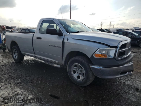 2011 Ram 1500 ST with VIN 3D7JV1EP0BG563457, listed as a Copart auction lot 52670745 with 114,488 mi miles and Clean Title. Bid and sale history available at carsss.com. Image 4.