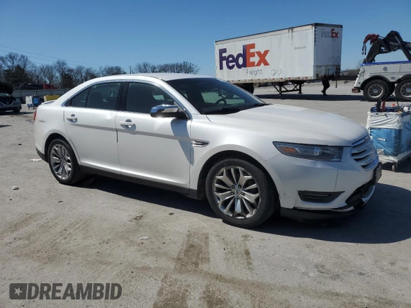 2013 Ford Taurus Limited z VIN 1FAHP2F8XDG202743, wystawiony jako Copart lot #48457145 z przebiegiem 161 331 mil mil oraz Szkoda całkowita • Salvage title. Historia ofert i sprzedaży dostępna na DreamBid. Obrazek 4.