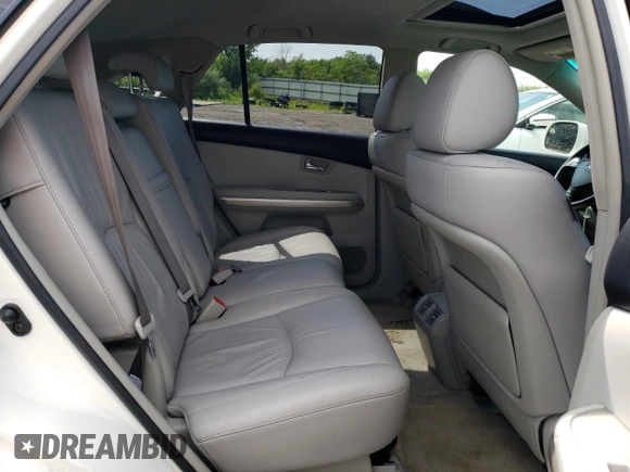 2006 Lexus RX 400h with VIN JTJHW31UX60023361, listed as a Copart auction lot 60489355 with 112,087 mi miles and Salvage title. Bid and sale history available at DreamBid. Image 11.