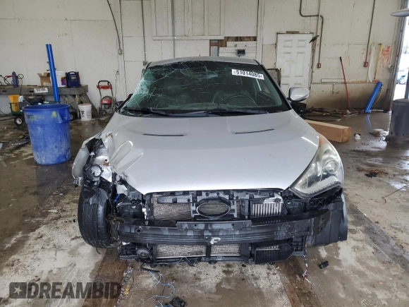 2014 Hyundai Veloster Turbo with VIN KMHTC6AE3EU183570, listed as a Copart auction lot 51014085 with 110,139 mi miles and Clean title. Bid and sale history available at DreamBid. Image 5.
