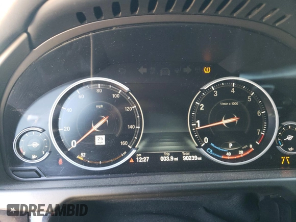 2015 BMW X6 xDrive50i with VIN 5UXKU6C50F0F94431, listed as a Copart auction lot 74720853 with 90,239 mi miles. Bid and sale history available at carsss.com. Image 9.