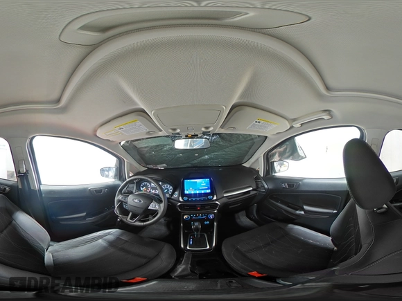 2020 Ford EcoSport SE with VIN MAJ6S3GL9LC338110, listed as a Copart auction lot 43659965 with 44,766 mi miles and Salvage Title. Bid and sale history available at DreamBid. Image 16.