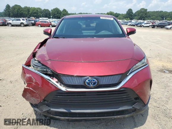 2022 Toyota Venza LE with VIN JTEAAAAH0NJ106165, listed as a Copart auction lot 61707314 with 37,786 mi miles and Salvage Title. Bid and sale history available at carsss.com. Image 5.