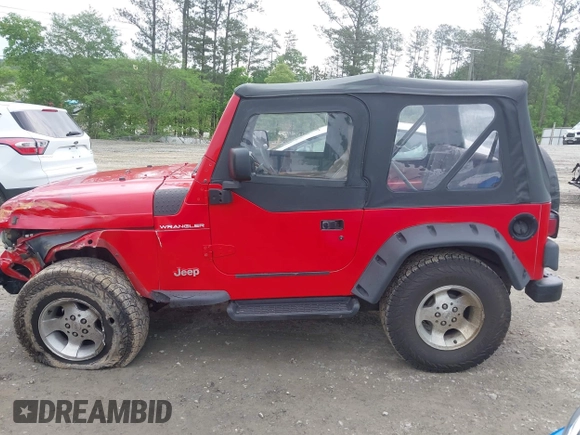 1999 Jeep Wrangler SE z VIN 1J4FY29P5XP487111, wystawiony jako IAAI lot #42125867 z przebiegiem 156 804 mil mil oraz . Historia ofert i sprzedaży dostępna na DreamBid. Obrazek 14.