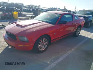 2009 Ford Mustang with VIN 1ZVHT80N595126484, listed as a IAAI auction lot 41226847 with 117,273 mi miles and . Bid and sale history available at carsss.com. Image 17.