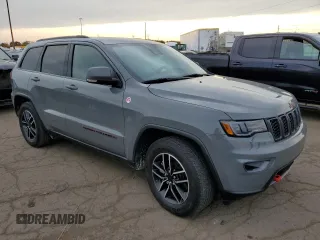 2021 Jeep Grand Cherokee Trailhawk with VIN 1C4RJFLG1MC867623, listed as a Copart auction lot 77439274 with 18,835 mi miles and Clean Title. Bid and sale history available at carsss.com. Image 4.