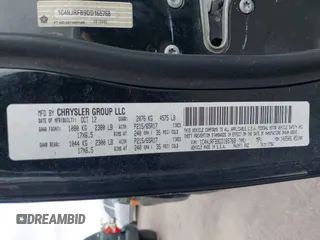 2013 Jeep Patriot Latitude z VIN 1C4NJRFB9DD165768, wystawiony jako IAAI lot #42175812 z przebiegiem 185 023 mil mil oraz . Historia ofert i sprzedaży dostępna na DreamBid. Obrazek 9.