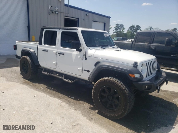 2020 Jeep Gladiator Altitude with VIN 1C6HJTAG3LL195356, listed as a Copart auction lot 53855425 with 86,849 mi miles and Salvage Title. Bid and sale history available at carsss.com. Image 4.