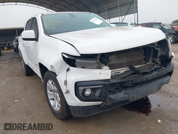 2022 Chevrolet Colorado 4WD LT with VIN 1GCGTCEN0N1248245, listed as a IAAI auction lot 41452261 with 54,657 mi miles and . Bid and sale history available at DreamBid. Image 6.