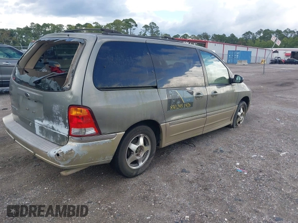 2000 Ford Windstar SEL with VIN 2FMDA5343YBA61567, listed as a IAAI auction lot 42631525 with 306,454 mi miles and . Bid and sale history available at DreamBid. Image 4.