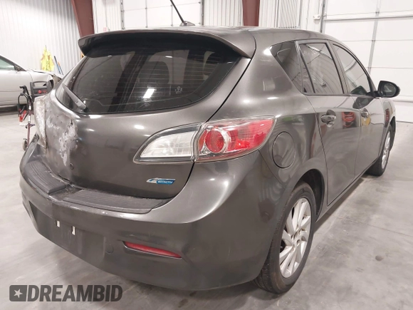 2012 Mazda 3 i Grand Touring with VIN JM1BL1M88C1654474, listed as a IAAI auction lot 41944599 with 174,107 mi miles and . Bid and sale history available at DreamBid. Image 4.