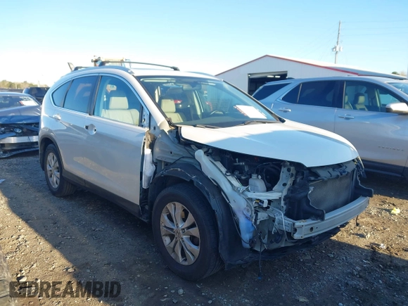 2014 Honda CR-V EX-L with VIN 5J6RM3H76EL025788, listed as a IAAI auction lot 41813695 with 232,045 mi miles and . Bid and sale history available at carsss.com. Image 1.