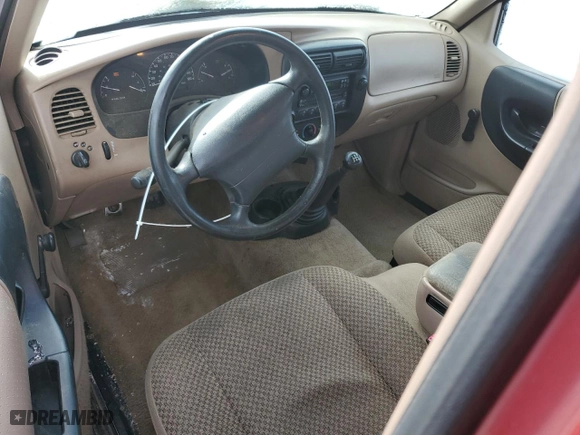 1998 Ford Ranger XL with VIN 1FTYR14CXWPA52707, listed as a Copart auction lot 45337355 with 187,485 mi miles and Non Repairable. Bid and sale history available at carsss.com. Image 8.
