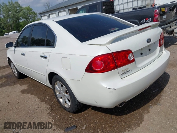 2008 Kia Optima LX z VIN KNAGE124785217238, wystawiony jako IAAI lot #42272576 z przebiegiem 186 610 mil mil oraz . Historia ofert i sprzedaży dostępna na DreamBid. Obrazek 3.