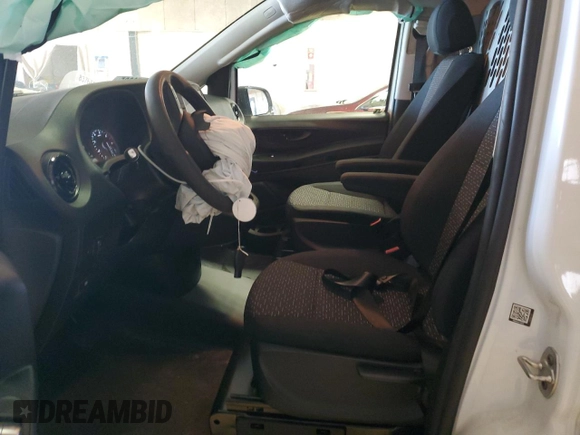 2023 Mercedes-Benz Metris Cargo with VIN W1YV0CEY4P4365964, listed as a Copart auction lot 45358325 with 4,525 mi miles and Salvage title. Bid and sale history available at DreamBid. Image 7.
