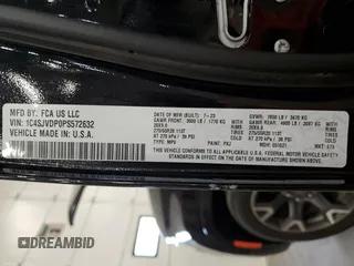 2023 Jeep Wagoneer Series III с VIN 1C4SJVDP0PS572632, выставлен на аукционе Copart как лот 57608885 с пробегом 58 769 миль миль и Чистый • Clean title. История ставок и продаж доступна на DreamBid. Изображение 14.