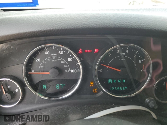 2017 Jeep Wrangler Unlimited Rubicon Recon with VIN 1C4HJWFG3HL510439, listed as a Copart auction lot 60791165 with 125,955 mi miles and Salvage title. Bid and sale history available at DreamBid. Image 9.