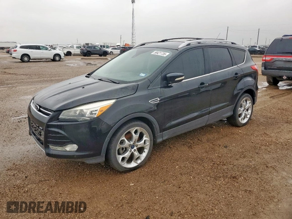 2014 Ford Escape Titanium с VIN 1FMCU0J90EUA04690, выставлен на аукционе Copart как лот 58421735 с пробегом 200 743 миль миль и Чистый • Clean title. История ставок и продаж доступна на DreamBid. Изображение 1.