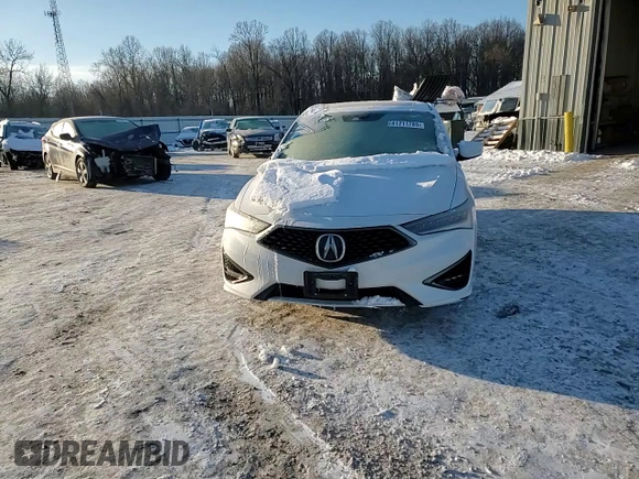 2020 Acura ILX w/Premium/A-SPEC Pkg with VIN 19UDE2F81LA009110, listed as a Copart auction lot 41711785 with 50,266 mi miles and Salvage Title. Bid and sale history available at carsss.com. Image 11.