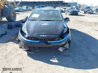 2023 Kia Forte GT-Line with VIN 3KPF54AD2PE533568, listed as a IAAI auction lot 41617139 with 61,368 mi miles. Bid and sale history available at carsss.com. Image 6.