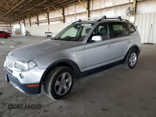 2008 BMW X3 3.0si with VIN WBXPC93458WJ18064, listed as a Copart auction lot 54932435 with 142,346 mi miles and Salvage Title. Bid and sale history available at DreamBid. Image 1.