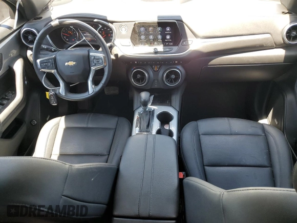 2022 Chevrolet Blazer LT with VIN 3GNKBJR47NS228602, listed as a Copart auction lot 58122064 with 24,317 mi miles and Salvage title. Bid and sale history available at DreamBid. Image 8.