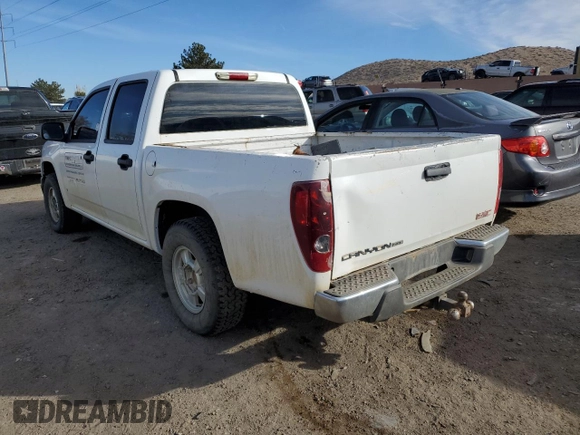 2007 GMC Canyon SLE1 with VIN 1GTCS13E678244333, listed as a Copart auction lot 76973313 with Not provided miles and Clean title. Bid and sale history available at DreamBid. Image 2.