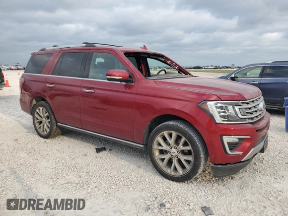 2019 Ford Expedition Limited with VIN 1FMJU2AT9KEA65962, listed as a Copart auction lot 53304395 with 125,920 mi miles and Salvage title. Bid and sale history available at DreamBid. Image 4.